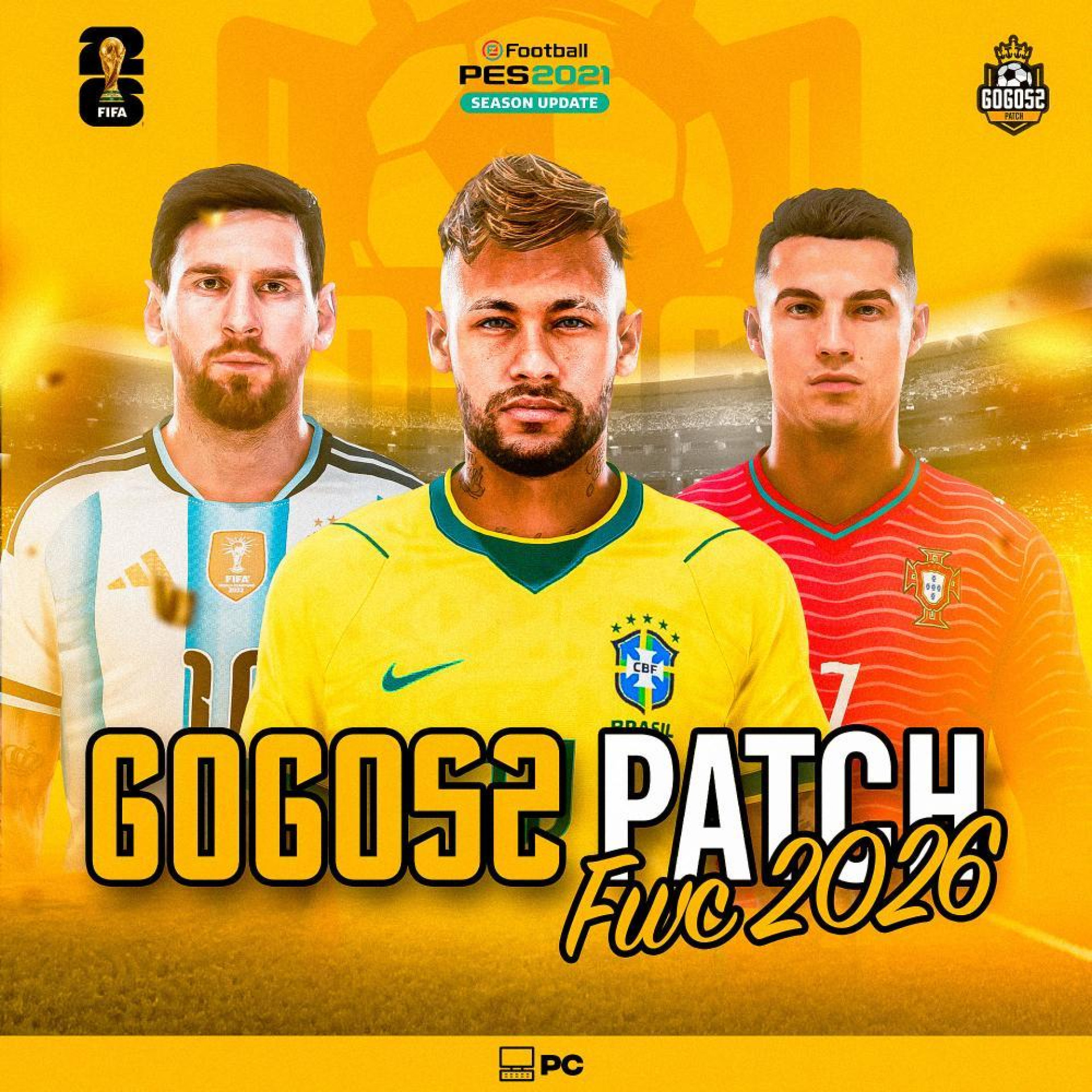 MINI PATCH COPA DO MUNDO 2026 – PES 2021 PC