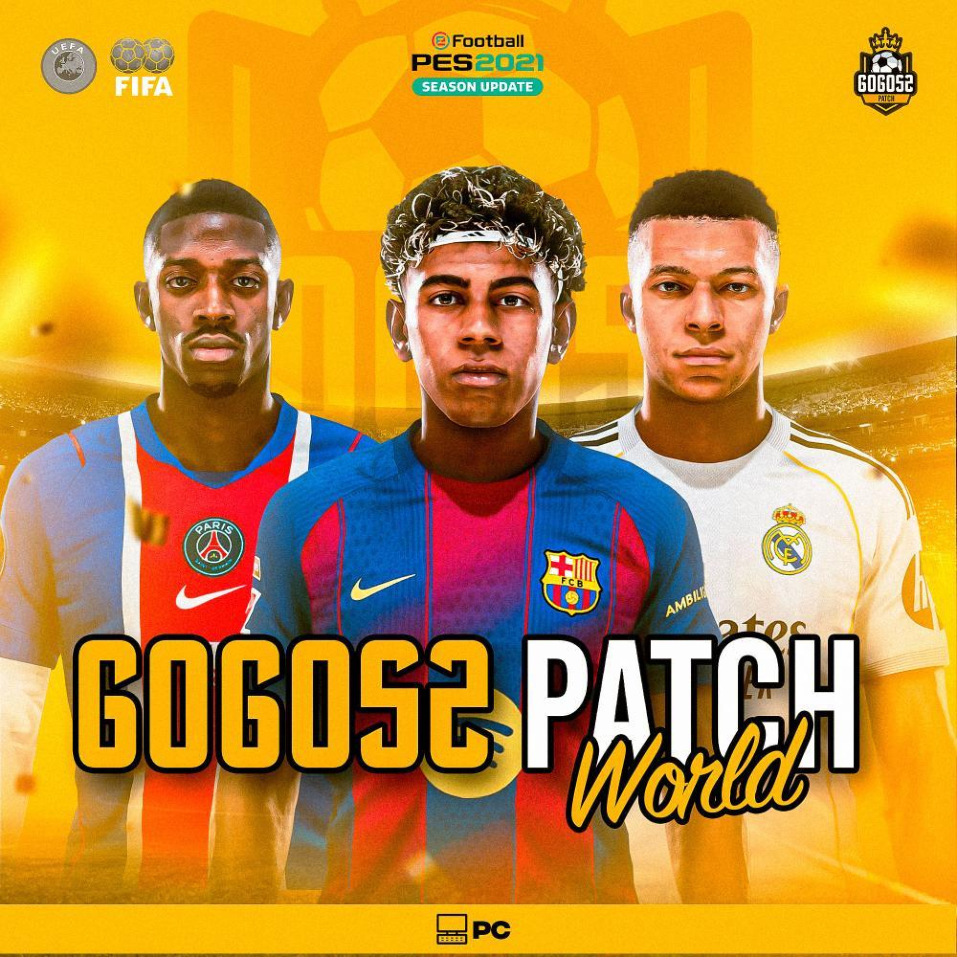 PATCH WORLD 2026 – PARA PES 2021 PC
