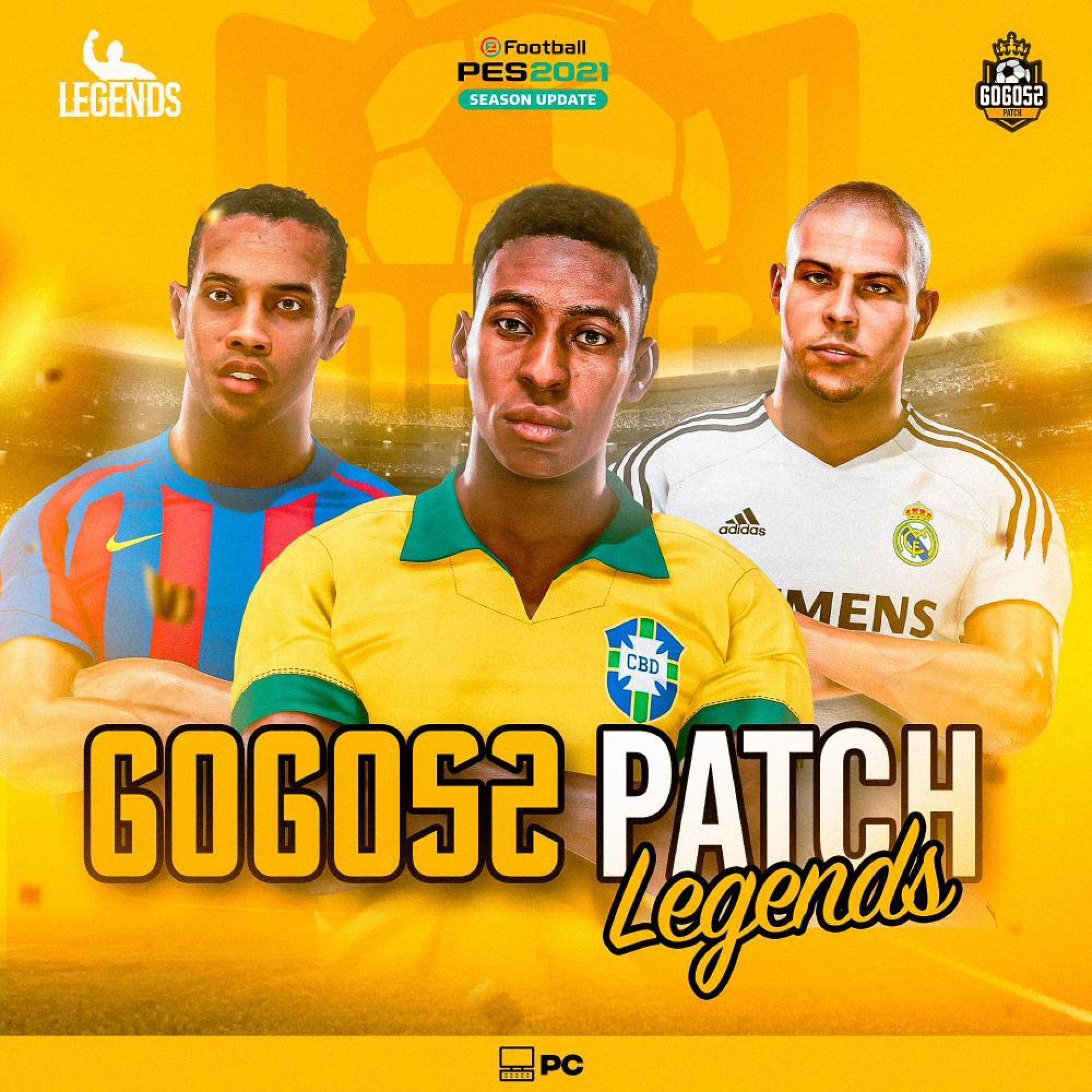 PATCH LEGENDS – PARA PES 2021 PC