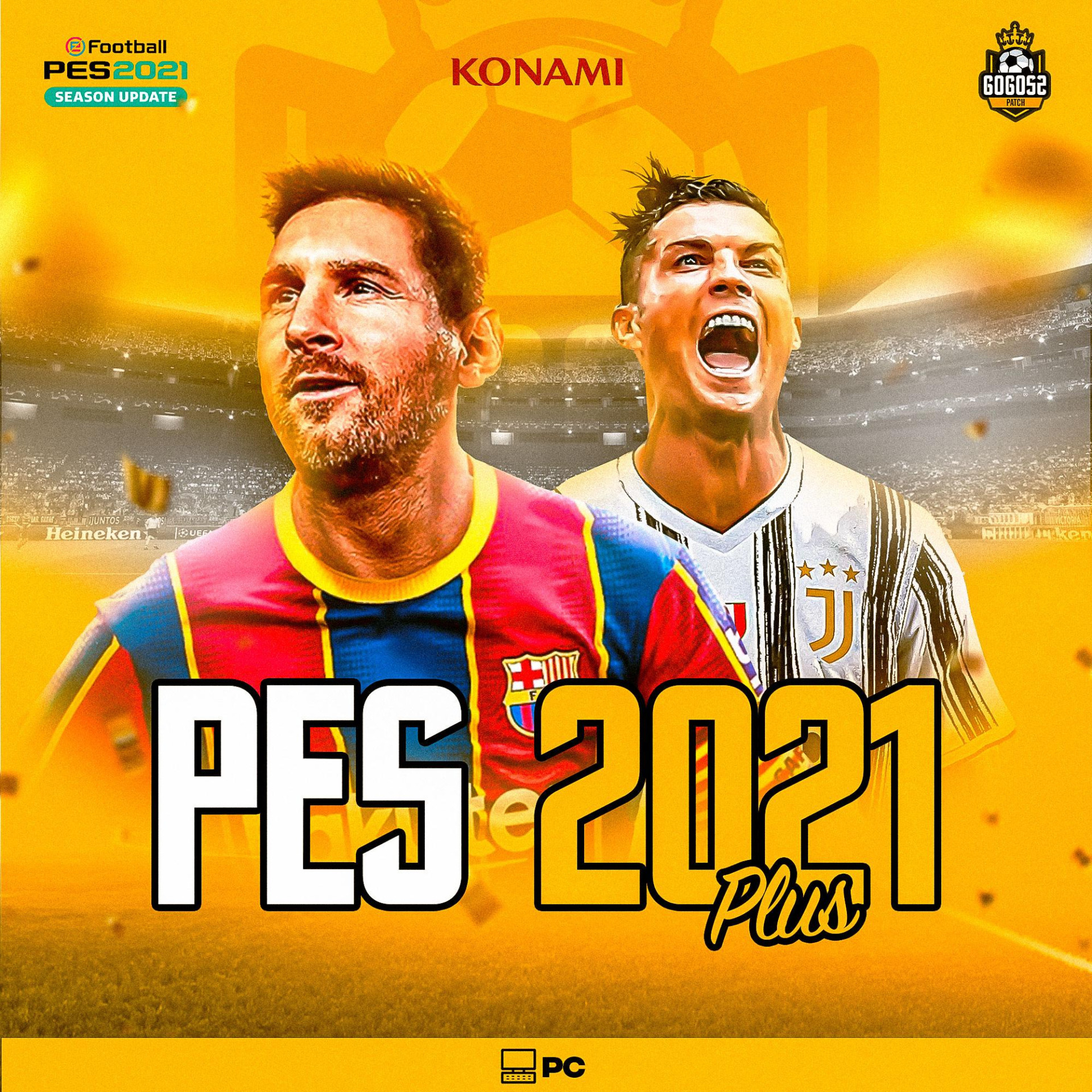 PES 2021 PLUS COM TODAS AS DLC - PARA PC