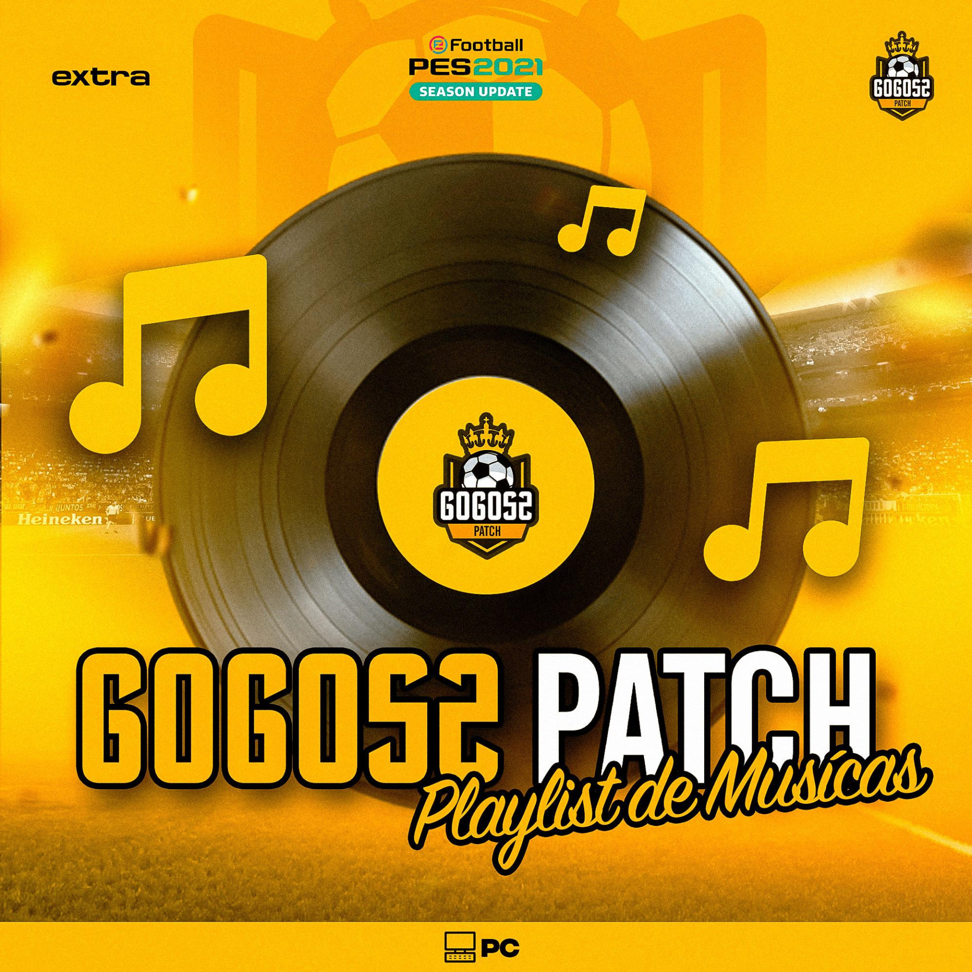 PLAYLIST DE MÚSICAS - PARA O PES 2021 PC